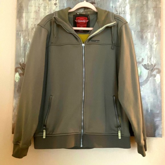 Olive Green Men's Ski Jacket - Picture 1 of 11